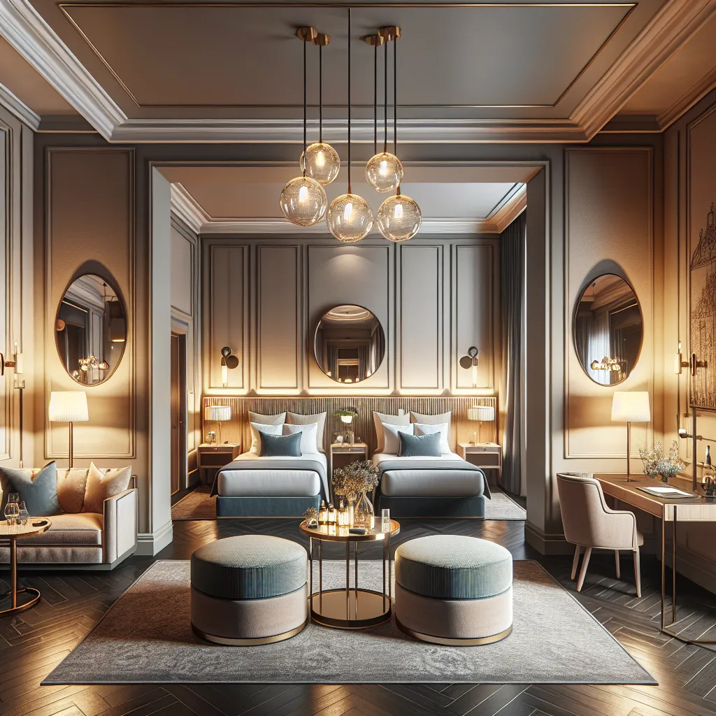Idealny hotel na konferencję i relaks w Warszawie: sprawdź wyjątkowy pokój dwuosobowy Superior w Hotel Sante!